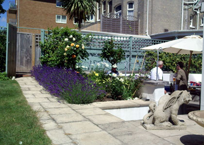 Large town garden, Hove