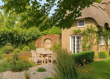 Thatched cottage near Chichester